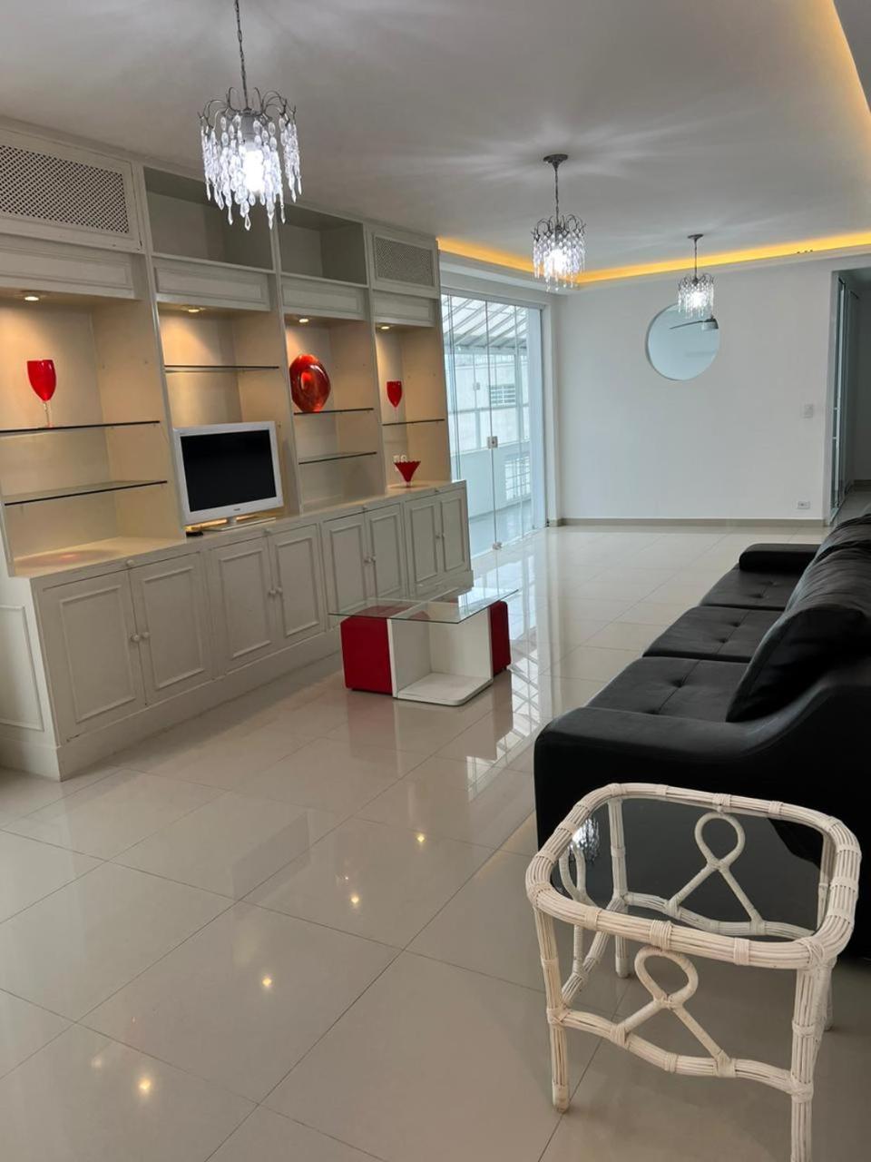 Cobertura 5 Suites Frente Mar Guaruja Pitangueiras Extérieur photo
